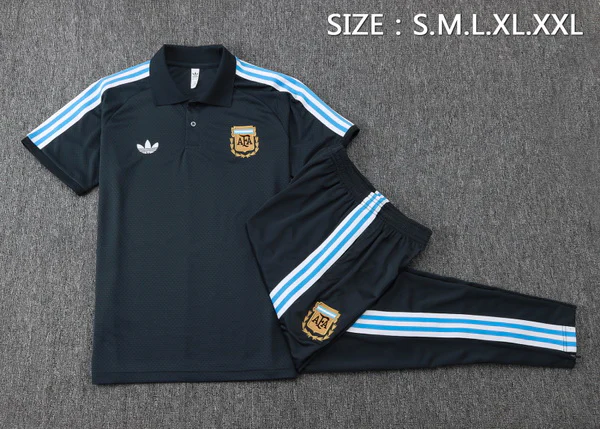 Argentine Ensemble 2026 Gris - Maglia Argentina 2026 | maillotdefootpersonnalise
