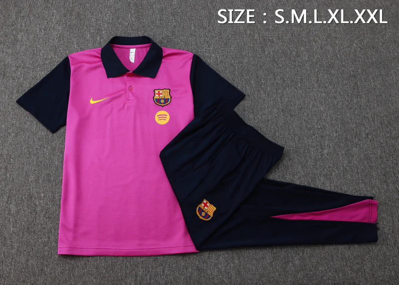 Ensemble 2025 2026 Pourpre - Fc Barcelone 2026 | maillotdefootpersonnalise