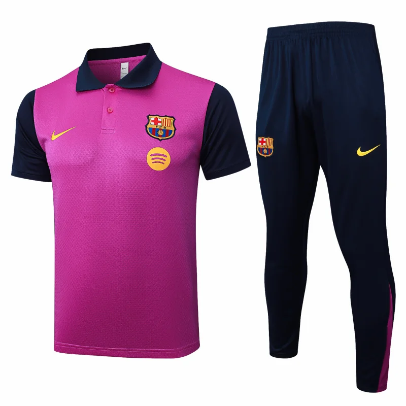Ensemble 2025 2026 Pourpre - Fc Barcelone 2026 | maillotdefootpersonnalise