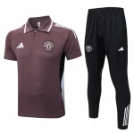 Manchester United Ensemble 2025 2026 Pourpre - Survêtement Manchester United | maillotdefootpersonnalise