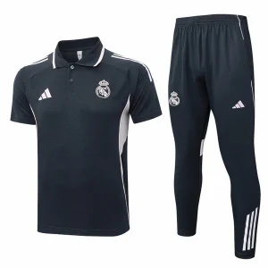 Real Madrid Ensemble 2025 2026 Gris - Survêtements Real Madrid | maillotdefootpersonnalise