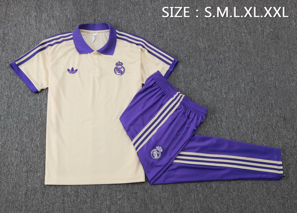 Real Madrid Ensemble 2025 2026 Pourpre - Survêtements Real Madrid | maillotdefootpersonnalise
