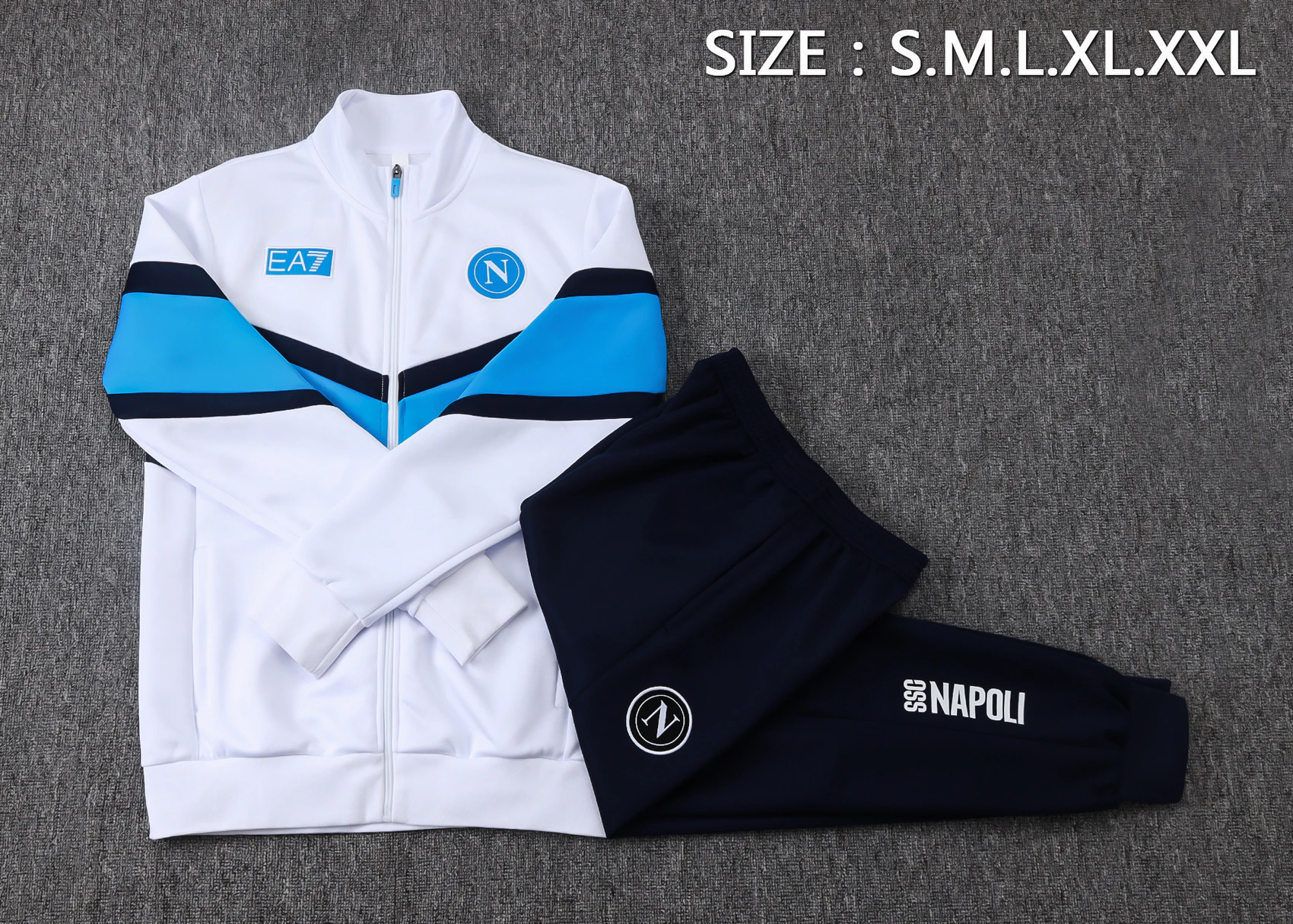 Ensemble 2025 2026 - Maillot Ssc Naples | maillotdefootpersonnalise