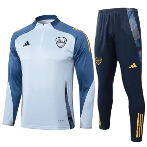 Ensemble 2024 2025 Gris - Boca Juniors Survetement | maillotdefootpersonnalise