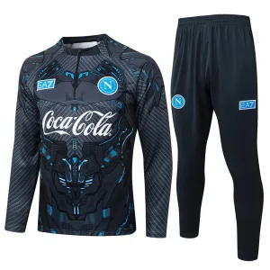 Ensemble 2025 2026 Gris - Maillot Ssc Naples | maillotdefootpersonnalise