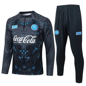 Ensemble 2025 2026 Gris - Maillot Ssc Naples | maillotdefootpersonnalise
