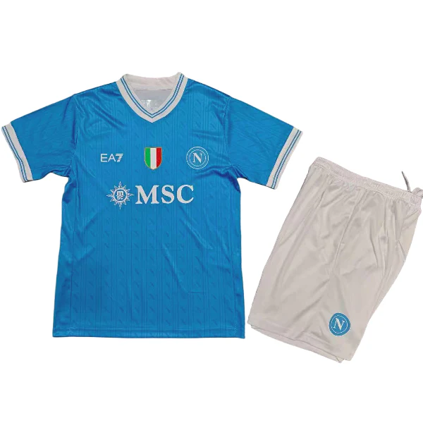 Ensemble 2025 2026 - Maillot Ssc Naples | maillotdefootpersonnalise