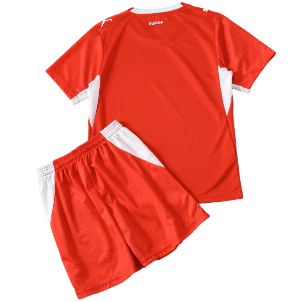 Ensemble 2026 - Tuta Suiza Niños | maillotdefootpersonnalise