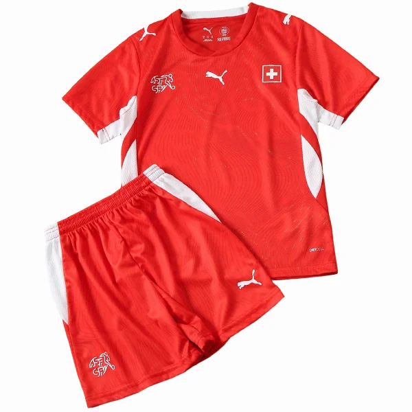 Ensemble 2026 - Tuta Suiza Niños | maillotdefootpersonnalise