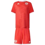 Ensemble 2026 - Tuta Túnez Niños | maillotdefootpersonnalise
