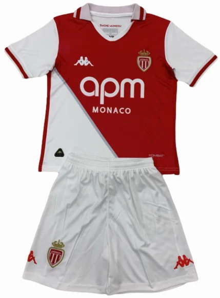 AS Monaco Ensemble 2024 2025 - Survêtement AS Monaco | maillotdefootpersonnalise