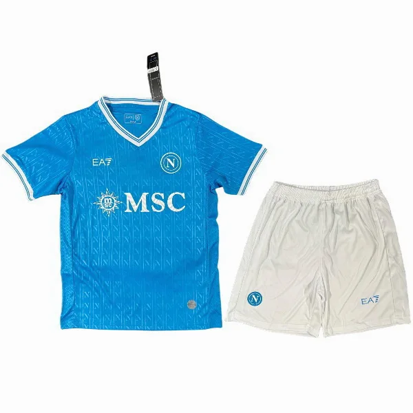 Ensemble 2025 2026 - Maillot Ssc Naples | maillotdefootpersonnalise