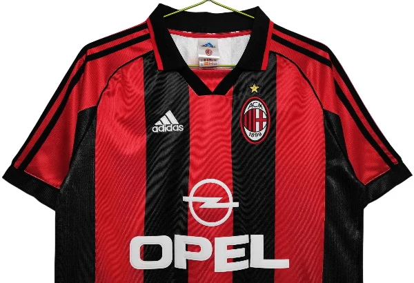 AC Milan Rétro/Vintage Maillot - Ac Milan Ancien Maillot | maillotdefootpersonnalise
