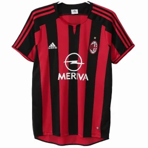 AC Milan Rétro/Vintage Maillot 2003 2004 - Ac Milan Ancien Maillot | maillotdefootpersonnalise