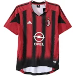 AC Milan Rétro/Vintage Maillot 2004 2005 - Ac Milan Ancien Maillot | maillotdefootpersonnalise