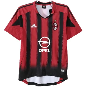 AC Milan Rétro/Vintage Maillot 2004 2005 - Ac Milan Ancien Maillot | maillotdefootpersonnalise