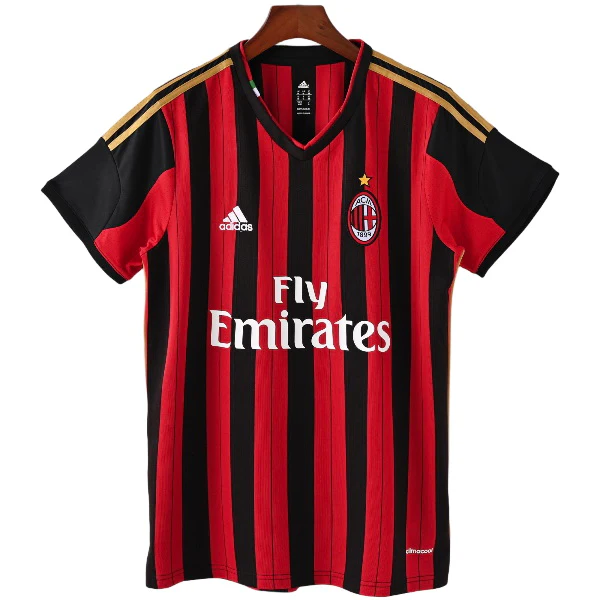 AC Milan Rétro/Vintage Maillot 2013 2014 - Ac Milan Ancien Maillot | maillotdefootpersonnalise