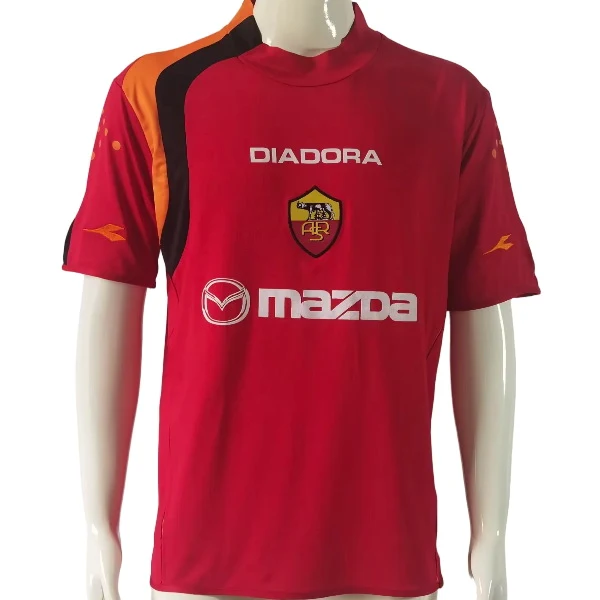 AS Roma Rétro/Vintage Maillot 2004 2005 - As Roma 2026 | maillotdefootpersonnalise