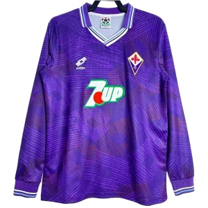 AC Fiorentina Rétro/Vintage Maillot Pourpre - Ac Fiorentina Maillot | maillotdefootpersonnalise