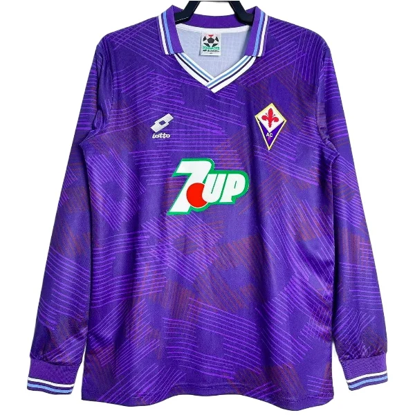 AC Fiorentina Rétro/Vintage Maillot Pourpre - Ac Fiorentina Maillot | maillotdefootpersonnalise