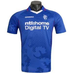 Rangers Rétro/Vintage Maillot 2002 2003 - Maillot Rangers | maillotdefootpersonnalise