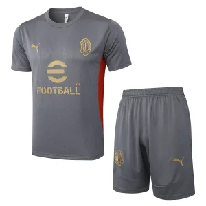 Ensemble 2024 2025 Gris - Ac Milan Entrainement | maillotdefootpersonnalise