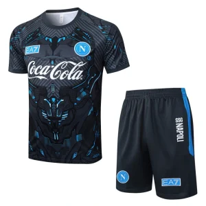 Ensemble 2025 2026 Gris - Maillot Ssc Naples | maillotdefootpersonnalise