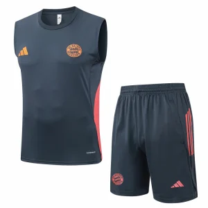 Ensemble 2025 2026 Gris - Bayern Munich Entrainement | maillotdefootpersonnalise