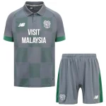Ensemble 2024 2025 Gris - Cardiff City Vs | maillotdefootpersonnalise