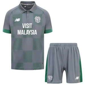 Ensemble 2024 2025 Gris - Cardiff City Vs | maillotdefootpersonnalise