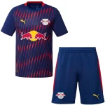 Ensemble 2025 2026 - Maillot Rb Leipzig Bleu | maillotdefootpersonnalise