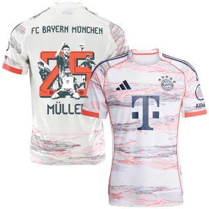 Muller #25 - Bayern Munich Maillot 2025 2026 | maillotdefootpersonnalise