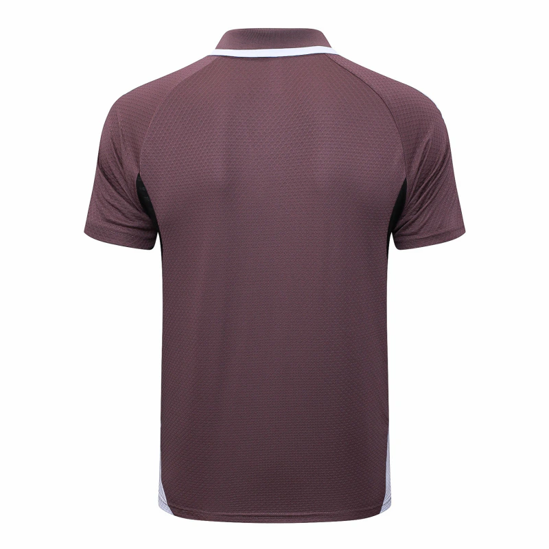 Manchester United Polo 2025 2026 Pourpre - Manchester United Polo 2026 | maillotdefootpersonnalise