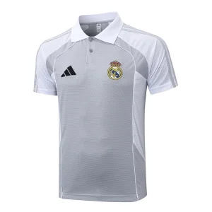 Real Madrid Polo 2025 2026 Gris - Survêtements Real Madrid | maillotdefootpersonnalise
