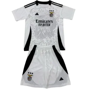 Ensemble 2024 2025 Gris - Maillot Benfica Lisbonne 2026 | maillotdefootpersonnalise