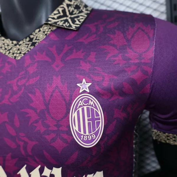 AC Milan Maillot 2025 2026 Pourpre - Maillot Ac Milan | maillotdefootpersonnalise