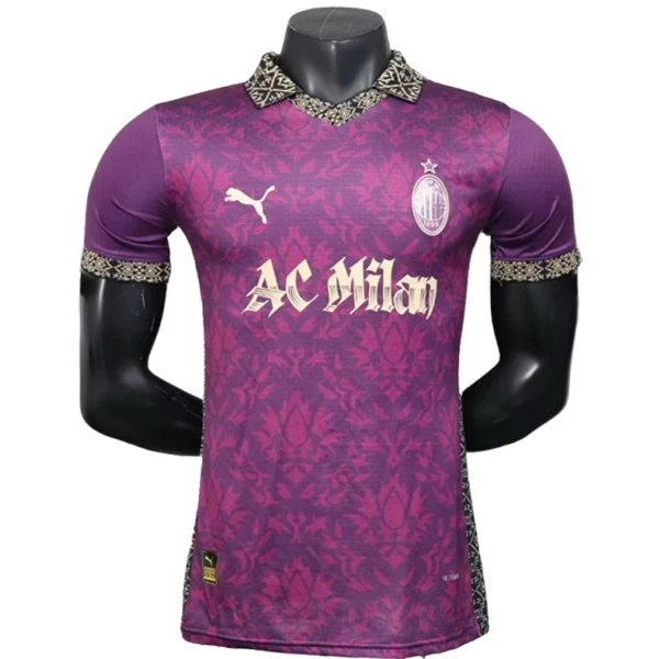 AC Milan Maillot 2025 2026 Pourpre - Maillot Ac Milan | maillotdefootpersonnalise