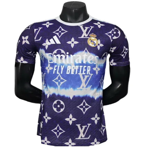 Real Madrid Maillot 2025 2026 Pourpre - Survêtements Real Madrid | maillotdefootpersonnalise