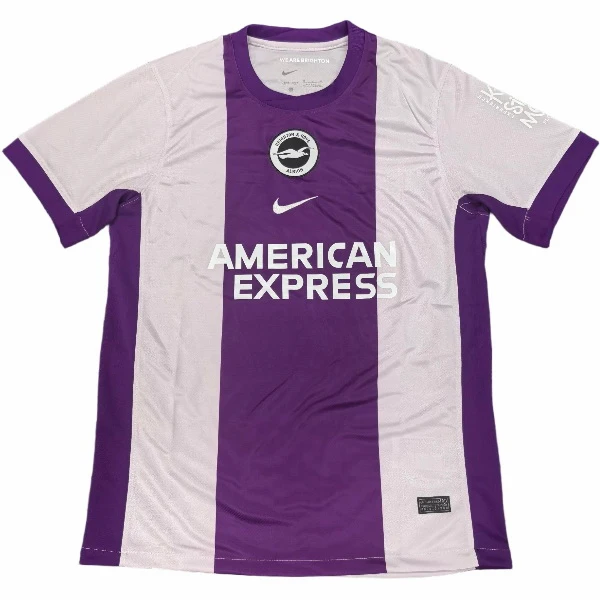 Maillot 2025 2026 Pourpre - Brighton & Hove Albion 2026 | maillotdefootpersonnalise