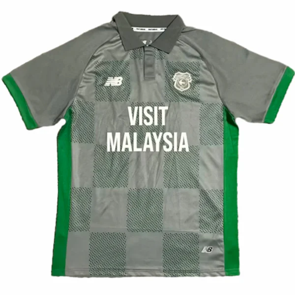 Cardiff City Maillot 2024 2025 Gris - Maillot Cardiff City | maillotdefootpersonnalise