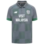 Cardiff City Maillot 2024 2025 Gris - Maillot Cardiff City | maillotdefootpersonnalise