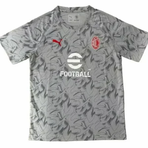 AC Milan Maillot 2025 2026 Gris - Maillot Ac Milan | maillotdefootpersonnalise