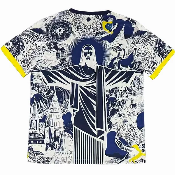 Brésil Maillot 2026 Gris - Maillot Brésilien | maillotdefootpersonnalise