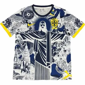 Brésil Maillot 2026 Gris - Maillot Brésilien | maillotdefootpersonnalise