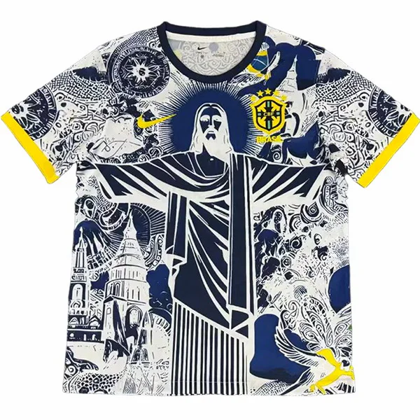 Brésil Maillot 2026 Gris - Maillot Brésilien | maillotdefootpersonnalise