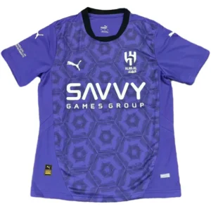 Al Hilal Maillot 2024 2025 Pourpre - Maillot Al Hilal | maillotdefootpersonnalise