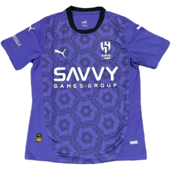 Al Hilal Maillot 2024 2025 Pourpre - Maillot Al Hilal | maillotdefootpersonnalise