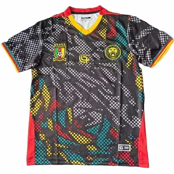 Cameroun Maillot 2026 Gris - Maillot Cameroun | maillotdefootpersonnalise