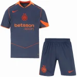 Ensemble 2025 2026 Gris - Internazionale Milano Fc | maillotdefootpersonnalise