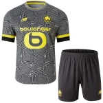 Ensemble 2024 2025 Gris - Losc Lille Association | maillotdefootpersonnalise